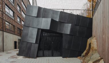 Erdegard Arkitekter creates entrance for cavern in Gothenburg