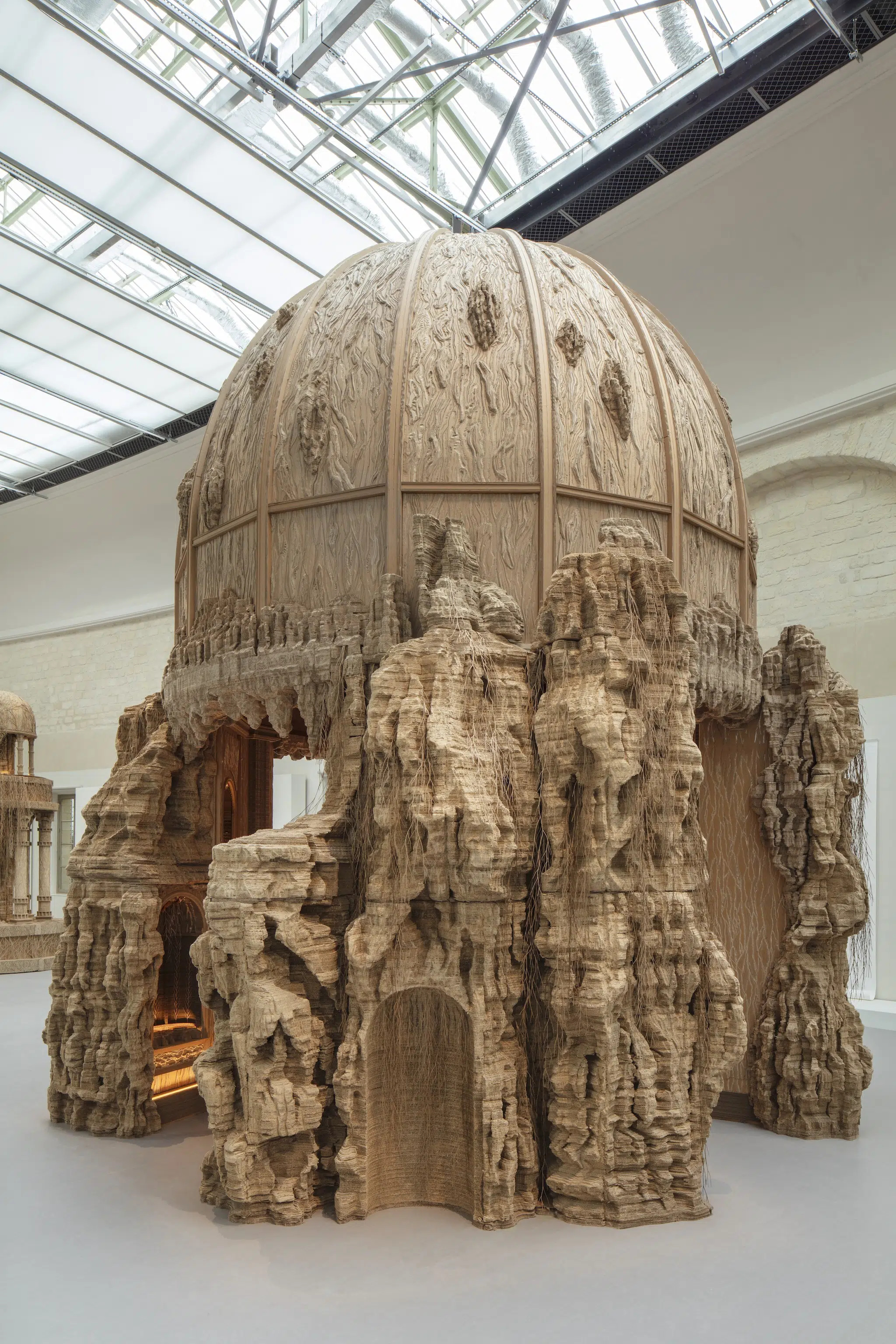 Installation view of ‘Grottesco,’ currently open at le Grand Palais in Paris, France. (Courtesy le Grand Palais)