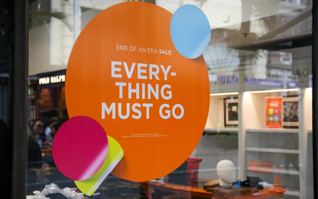 61 shops announce closures in 10 days