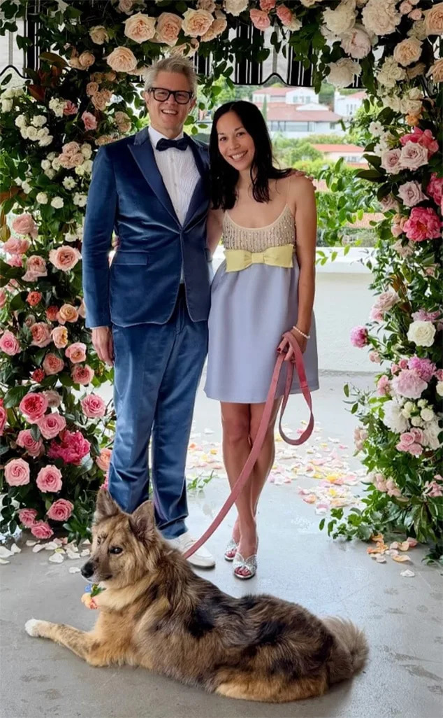 <p>Johnny Knoxville & Emily Ting</p>