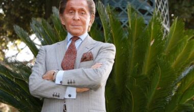 Fashion designer Valentino dies at home in Rome, aged 93