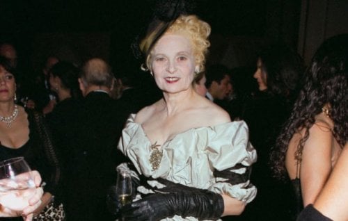 Fashion designer Vivienne Westwood.