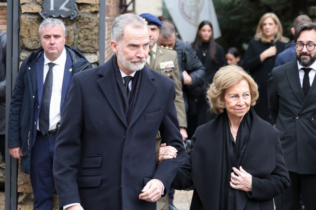 Queen Sofia’s Grandchildren, Her Greatest Support at Irene’s Farewell