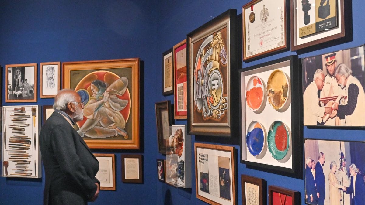 100 years of painter Satish Gujral on display—pain of Partition to hope of nation-building