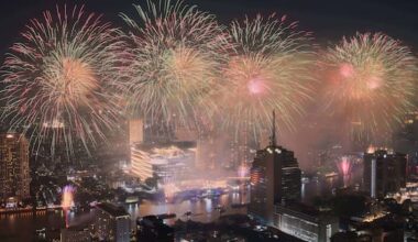 Countries around the world begin to welcome 2026