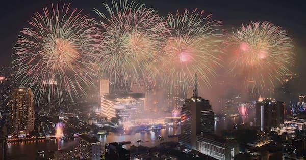 Countries around the world begin to welcome 2026