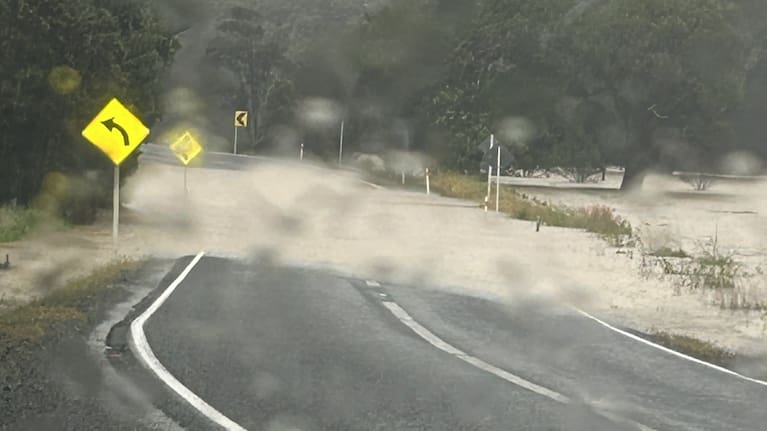 Flooding at Scow's Landing.