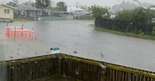 Flash flooding in Wairoa, funnel clouds seen as storms batter North Island