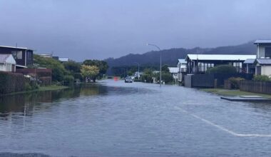 Two missing after slip in Tauranga as weather woes continue