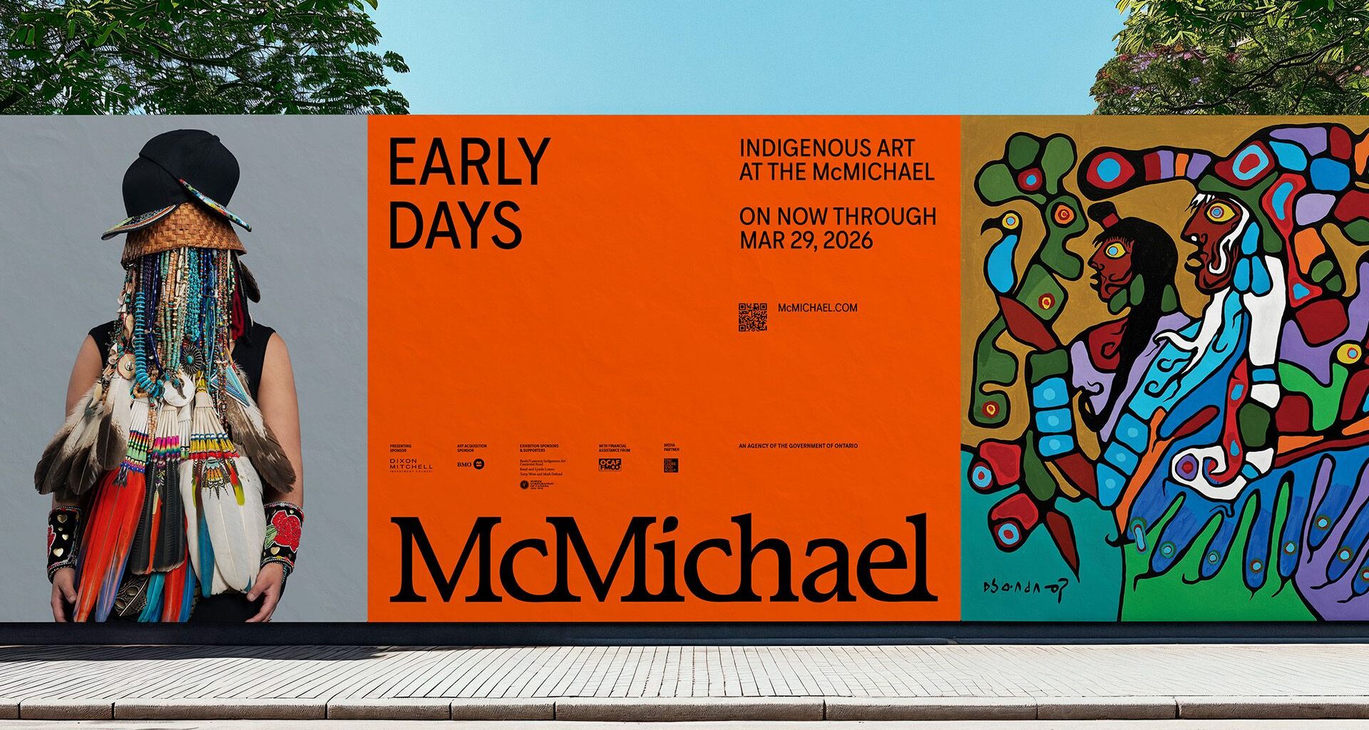 McMichael Canadian Art Collection rebrand created by Bruce Mau Design