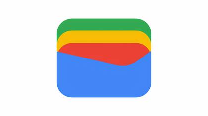 Google's multicolored bifold wallet Google Wallet logo.