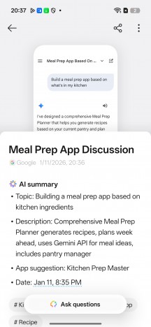 Gemini - Oppo Reno15 Pro (mini) review
