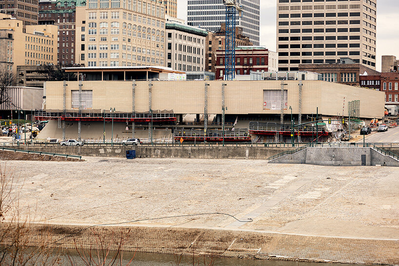 herzog & de meuron-designed memphis art museum takes shape ahead of 2026 opening