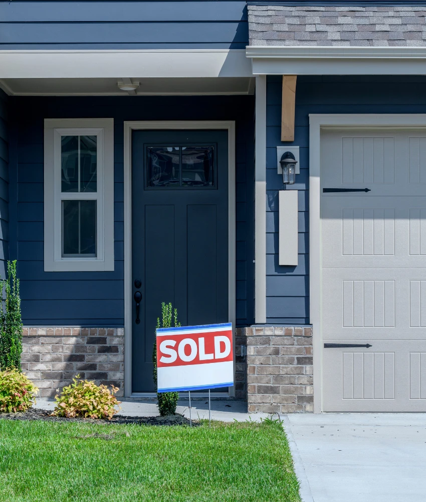House sold despite the housing market being grossly overpriced