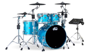 DW expands DWe line-up with Roland module and cymbal-equipped bundles