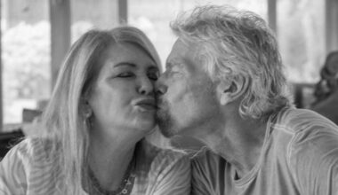 Business magnate Richard Branson pays tribute to late wife Joan Templeman at celebration of her life