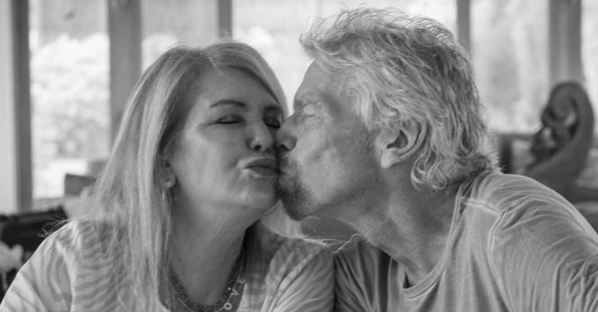 Business magnate Richard Branson pays tribute to late wife Joan Templeman at celebration of her life