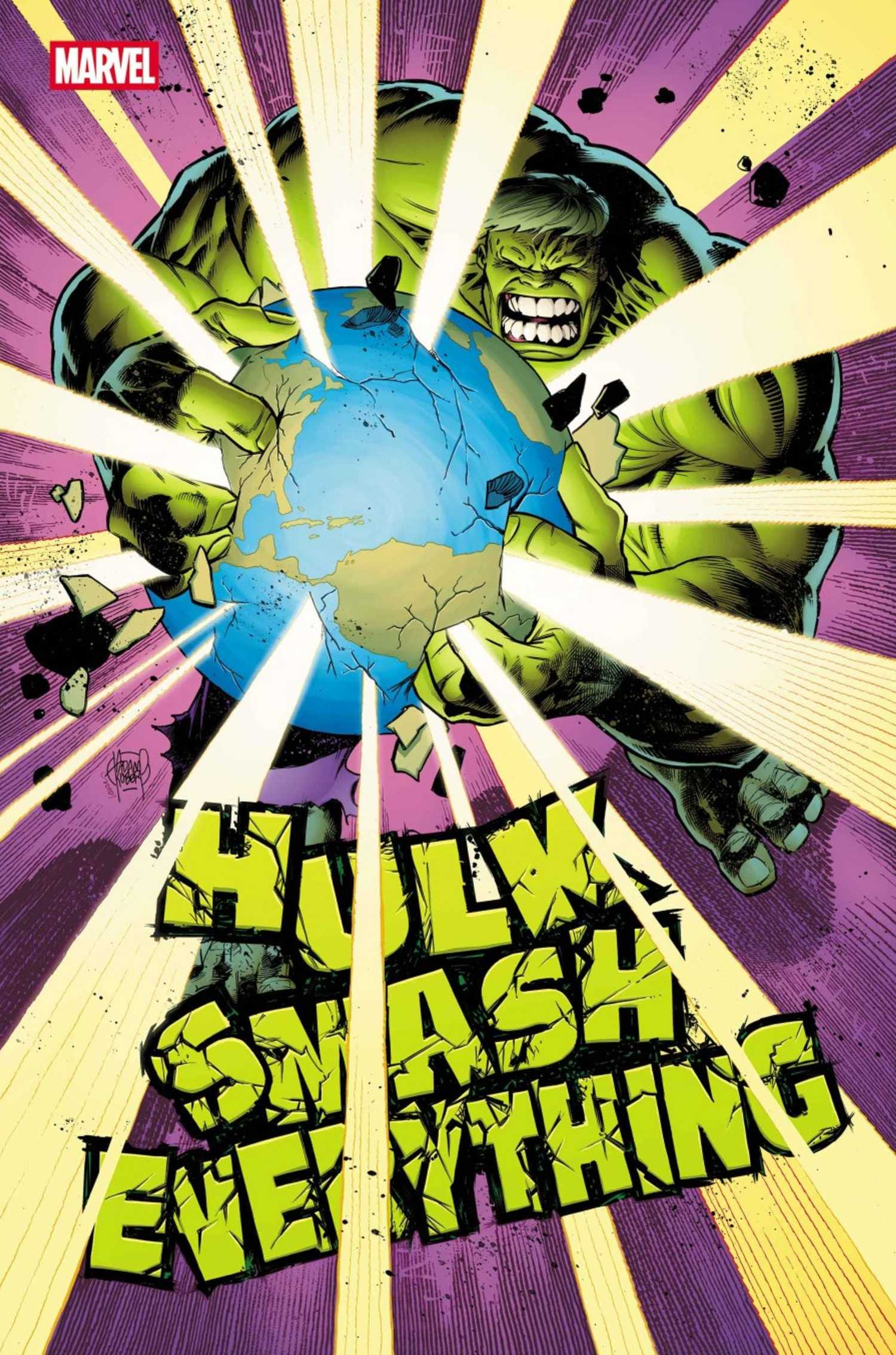 hulk crushes the planet in both hands