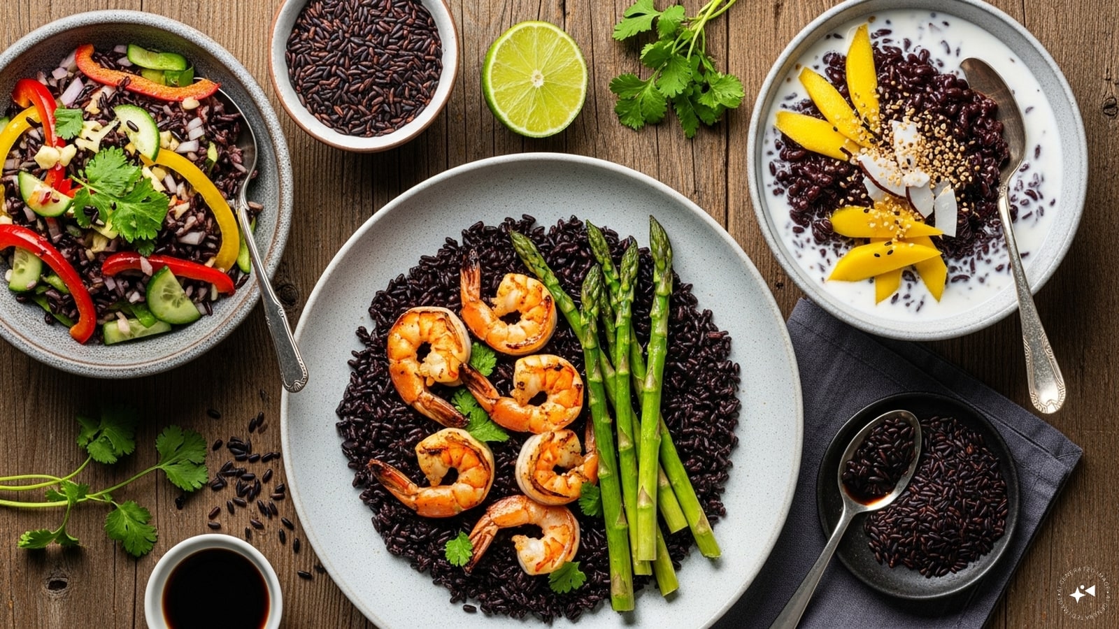 Natural Detoxifier: The phytonutrients present in the bran of black rice help the liver eliminate harmful toxins. It acts as a natural cleanser for the body's internal systems.