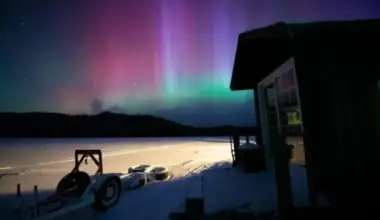 Northern Lights Dazzle Quebec’s Night Sky from Monday to Tuesday