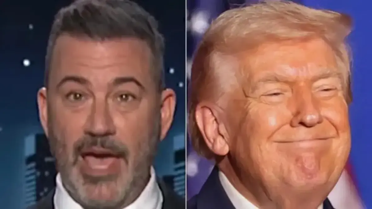 Jimmy Kimmel Debunks Trump’s Go-To Protester Criticism