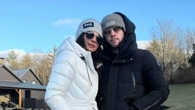 Nick Jonas vibes to Priyanka Chopra's song Teri Dulhan Sajaoongi.