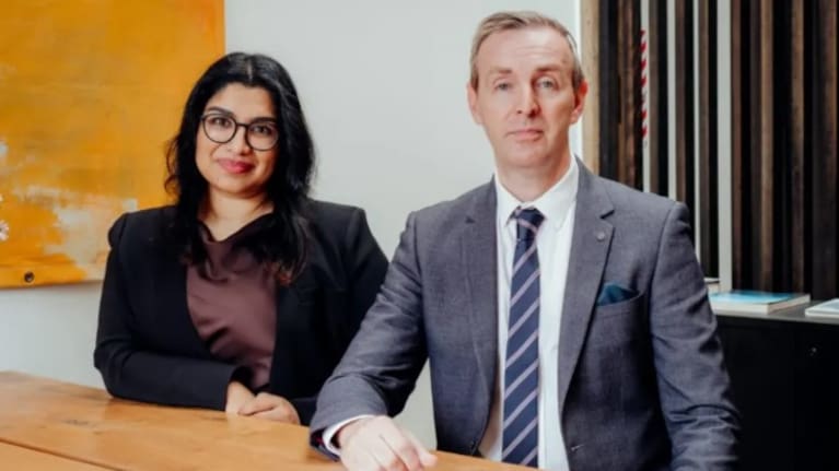 Immigration lawyers Pooja Sundar and Stewart Dalley.