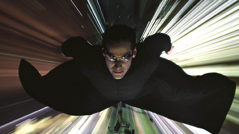 Keanu Reeves in The Matrix.