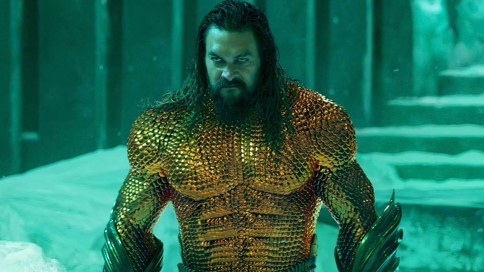 Jason Mamoa as Aquaman in Aquaman