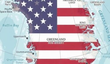 Greenland tweet from wife of Trump aide draws ire