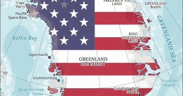 Greenland tweet from wife of Trump aide draws ire