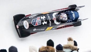 US bobsledder rides solo after teammates fail to get into sled