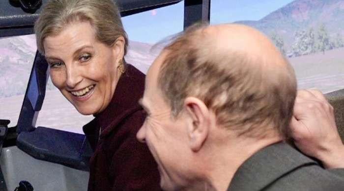 Prince Edward, Duchess Sophie have emotional reunion after long year