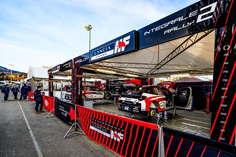 Lancia Corse HF team area