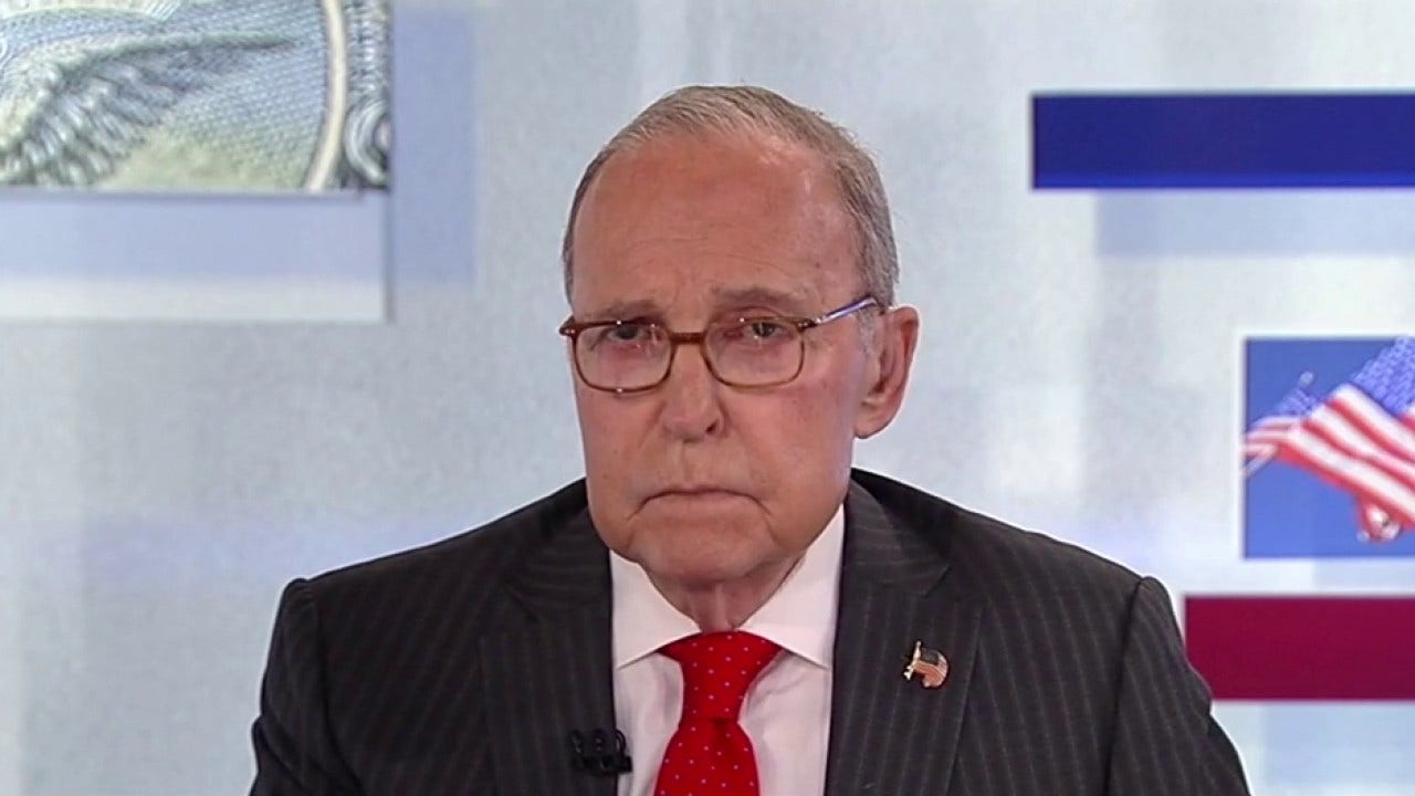 LARRY KUDLOW: On the economy also, Mr. Trump is trying to save Europe from itself
