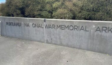 Metal lettering hacked from National War Memorial in Wellington