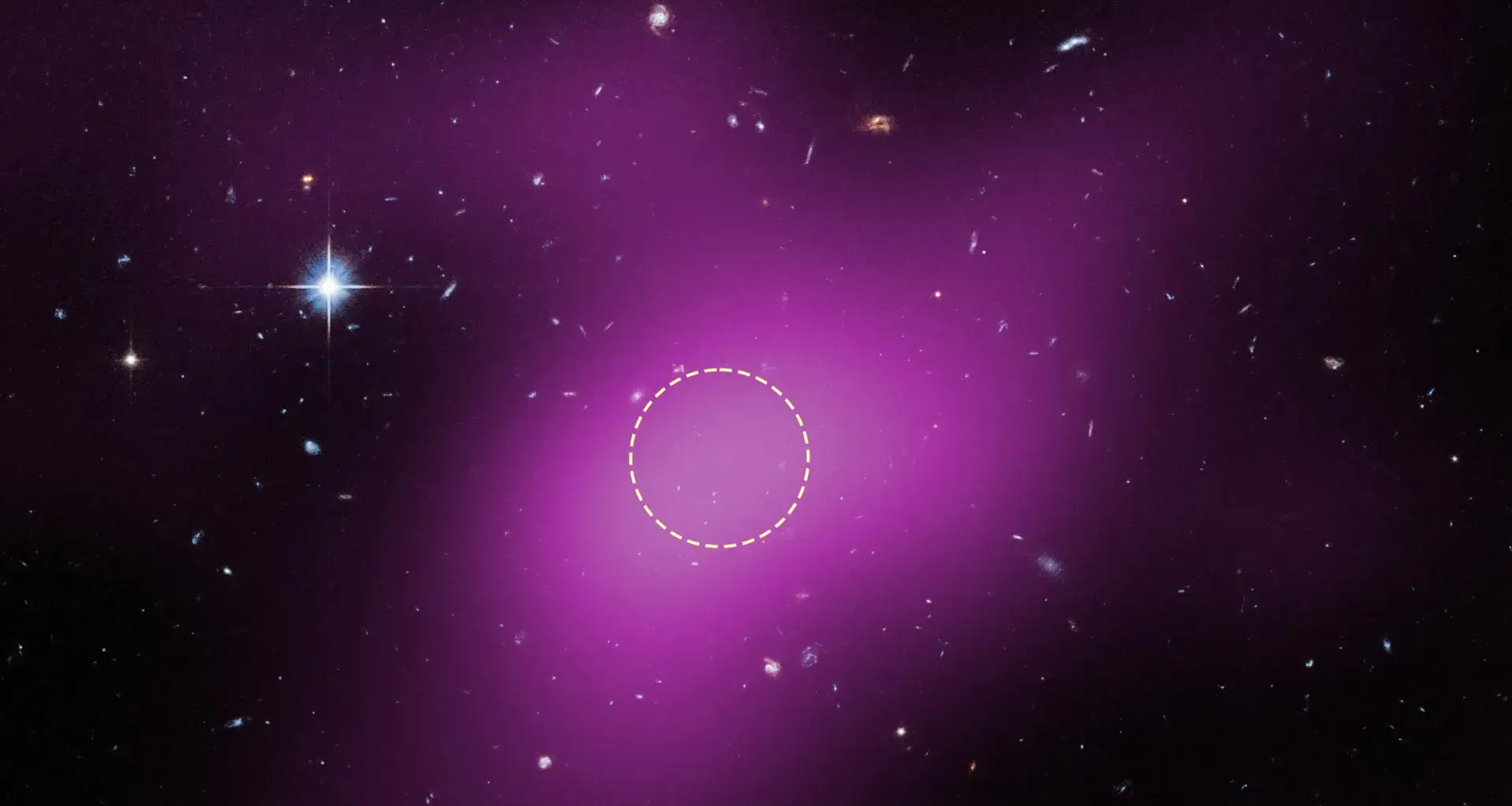 Astronomers find a ghost galaxy made of dark matter