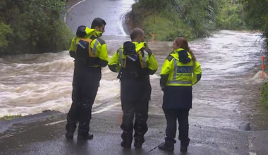 Driver swept away by river north of Auckland a father-of-four