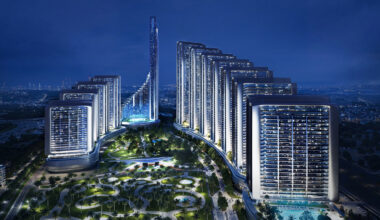 Dubai skyscrapers by Mercedes-Benz