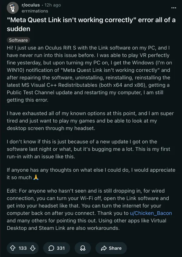 meta-quest-link-not-working-complaint