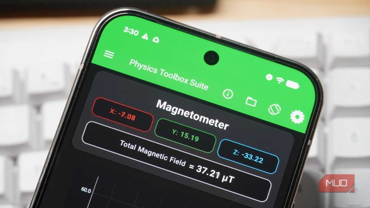 Mobile Apps Graphing Real Time Magnetic Field Variations On Smartphone Interfaces