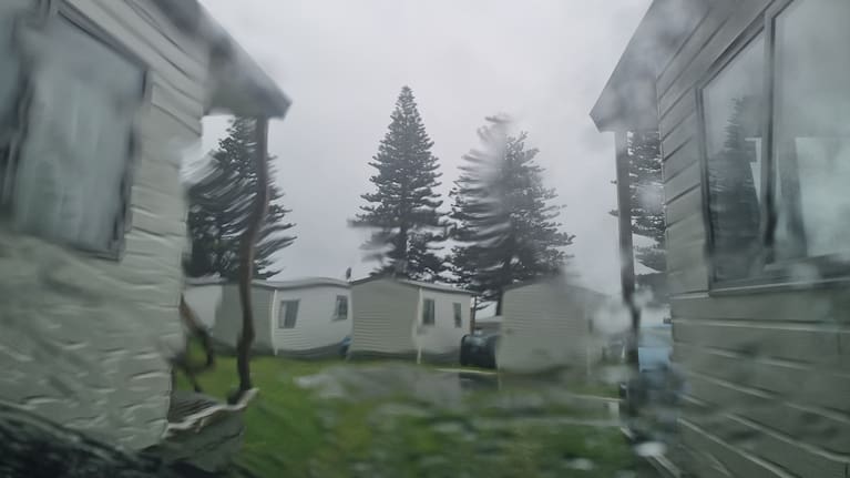 Bad weather in the day's leading up to the Mt Maunganui tragedy.