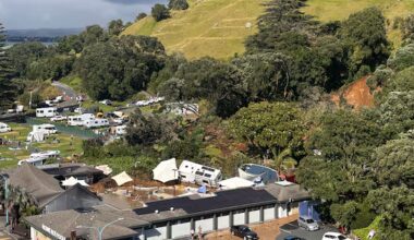 Live: Mt Maunganui campground slip – 'we could find someone alive' - 1News