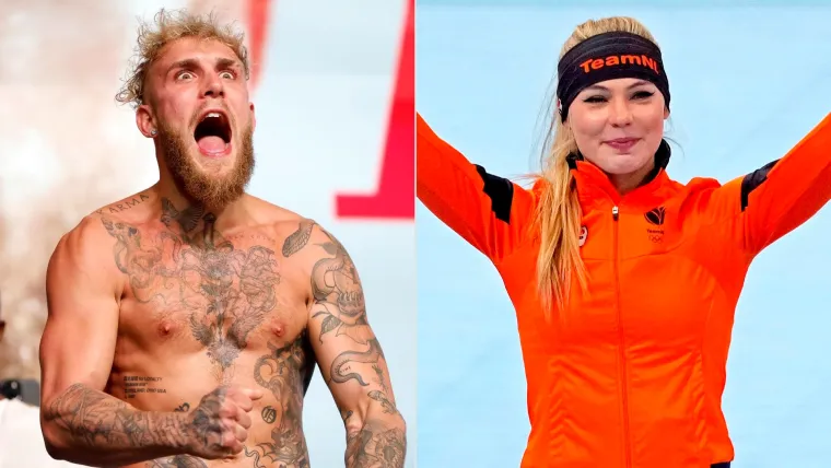 Jake Paul's fiancée Jutta Leerdam rocks cheeky swimsuit ahead of 2026 Winter Olympics image
