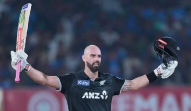 Mitchell's unbeaten 131 powers NZ to ODI series-levelling win