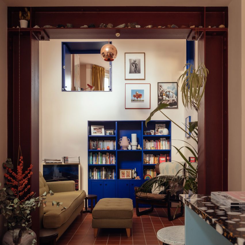 View towards snug within Peek-a-Blue home extension