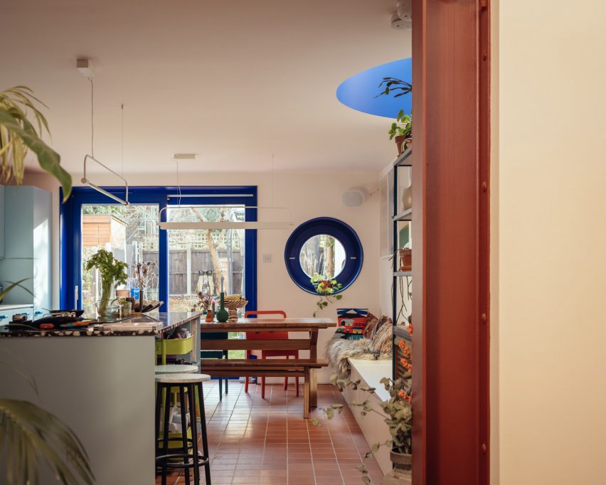 Interior view of London renovation 