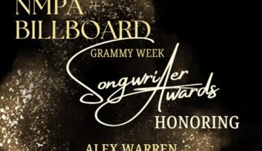 Mustard, Alex Warren, Bon Iver Are Honorees at NMPA Songwriter Awards