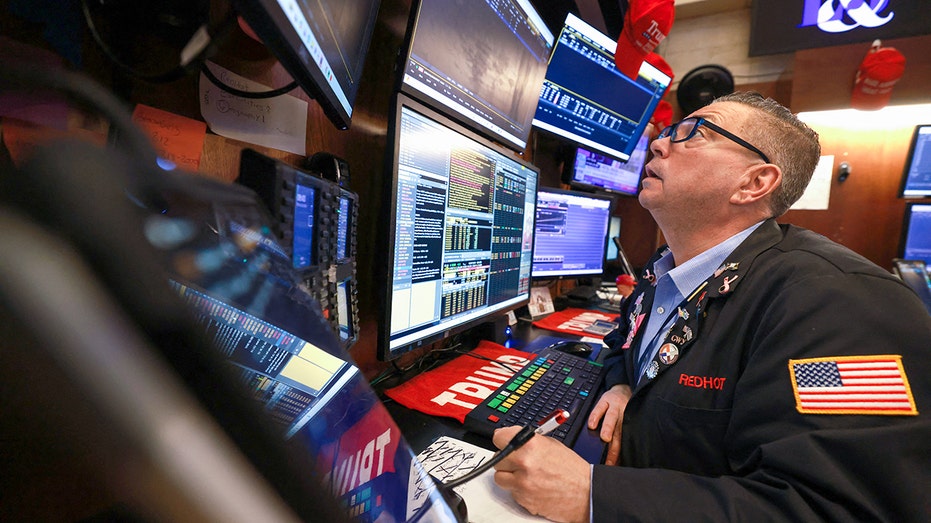Stock broker at New York Stock Exchange