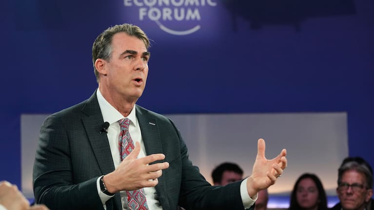 Oklahoma Gov. Kevin Stitt.